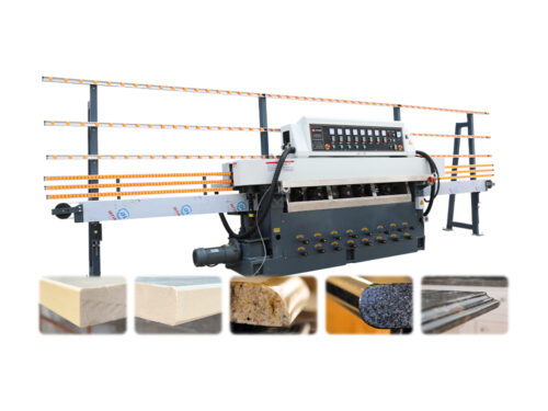 HOYUN Vertical Stone Round Edge Polishing Machine