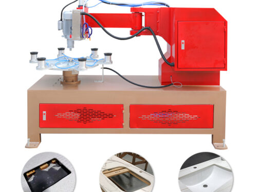 HOYUN Porcelain And Sintered Stone Basin Hole Polishing Machine
