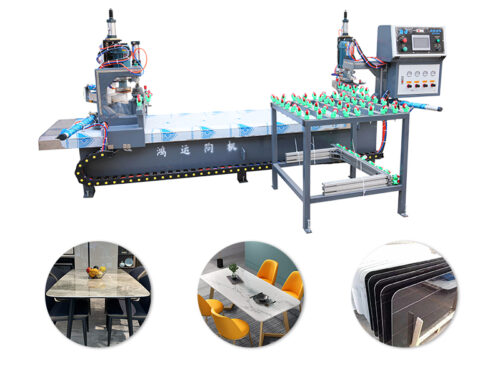 HOYUN Double-Head Chamfering Machine Professional R Angle Chamfering