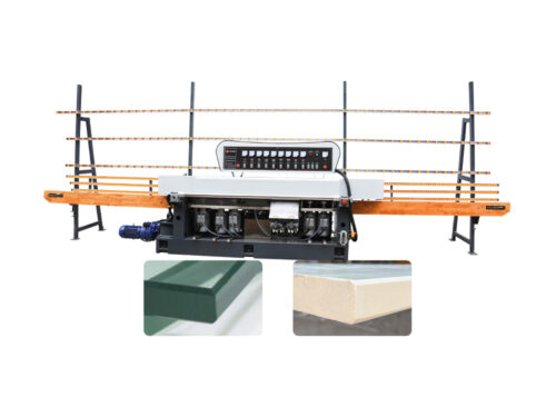 HOYUN Glass Straight Line Round Edging Polishing Machine