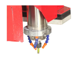 Independent milling spindle
